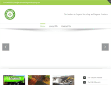 Tablet Screenshot of evergreenorganicrecycling.com